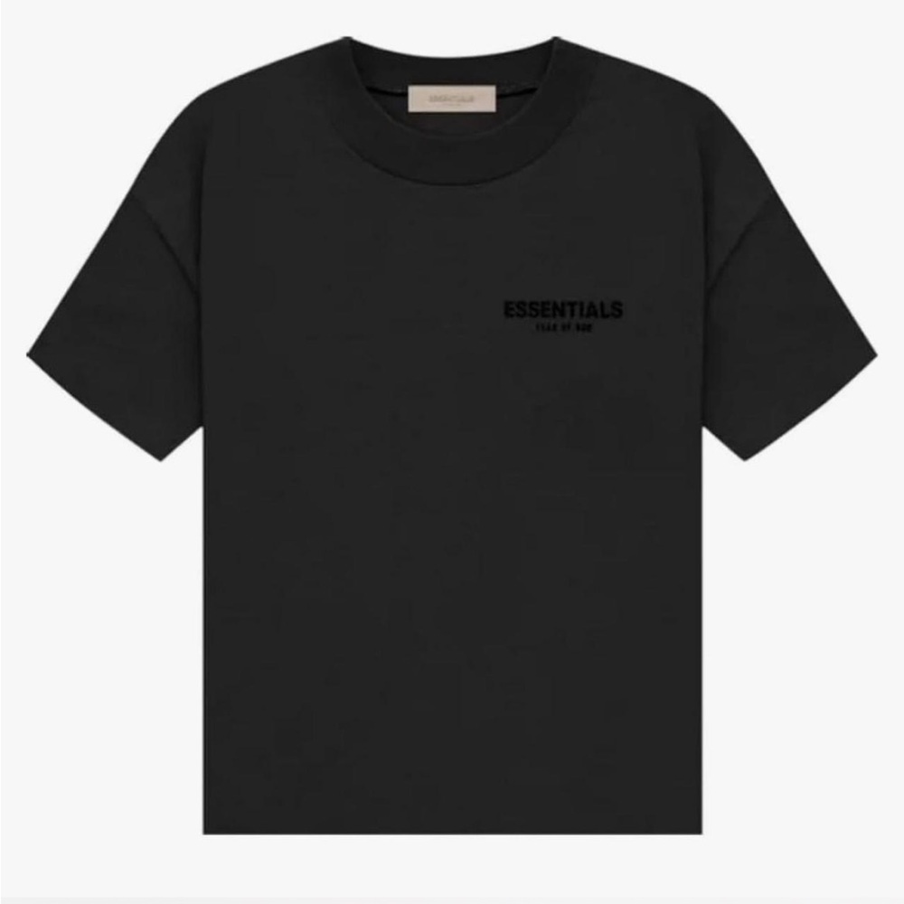 Essentials Black T-Shirt for Men